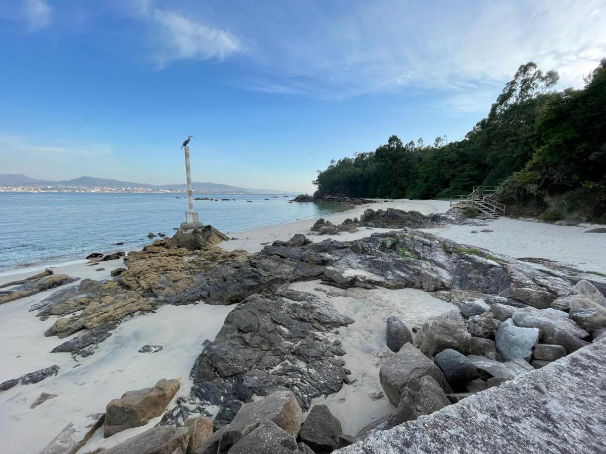 Апартаменти Atico En Moana- Playa A Xunqueira, A 15 Min De Vigo Екстер'єр фото